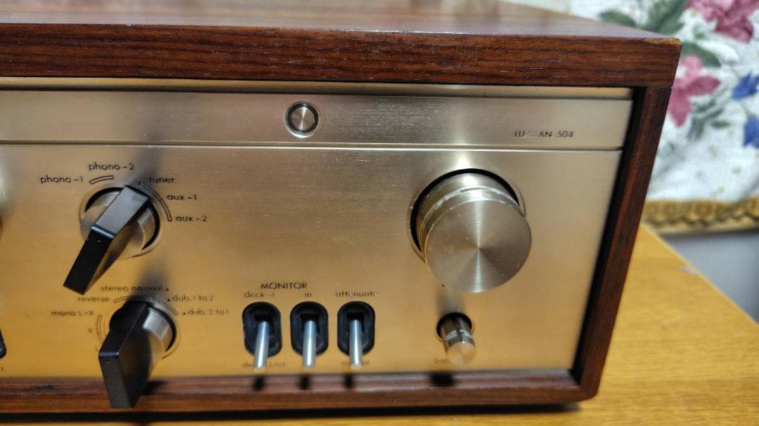 LUXMAN L-504 ステレオ プリメインアンプ インテグレーテッド