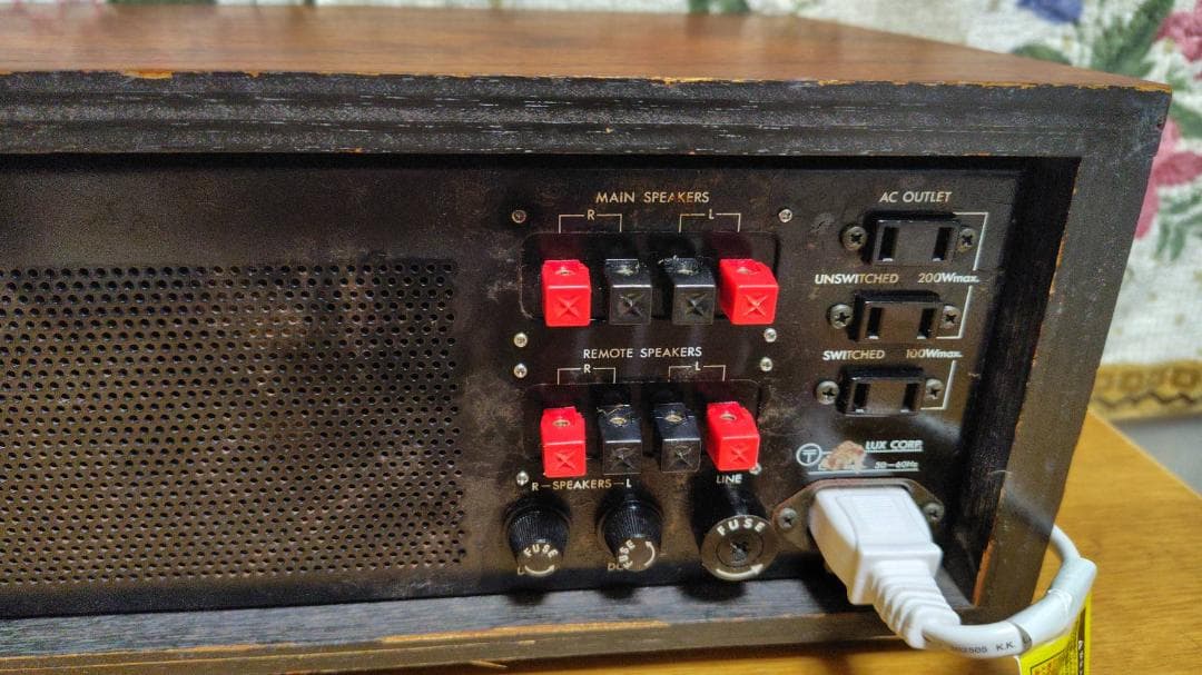 LUXMAN L-504 ステレオ プリメインアンプ インテグレーテッド