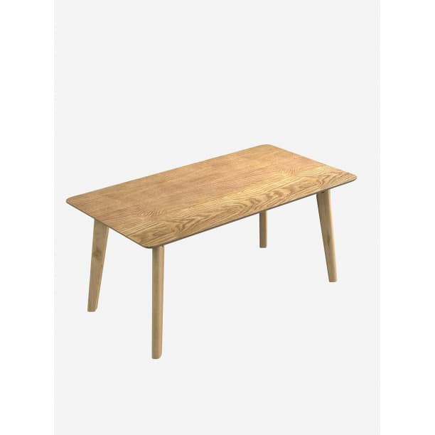 ダイニングテーブル 120×80cm ナチュラルウッド 4人用 簡単組立