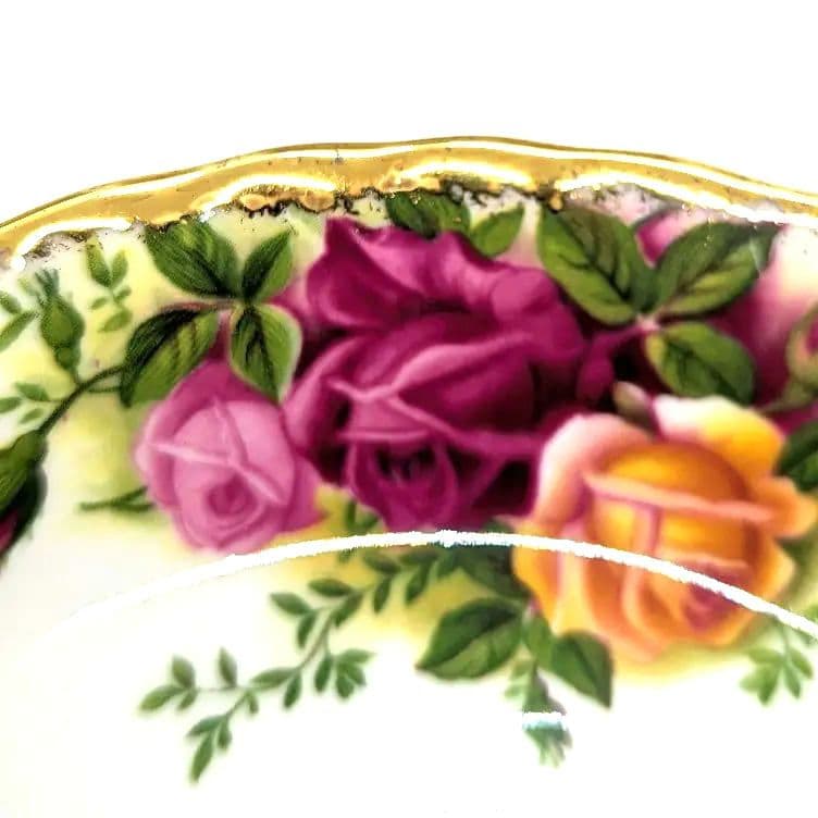 【貴重】【未使用セット】ロイヤルアルバート オールドカントリーローズ 6客