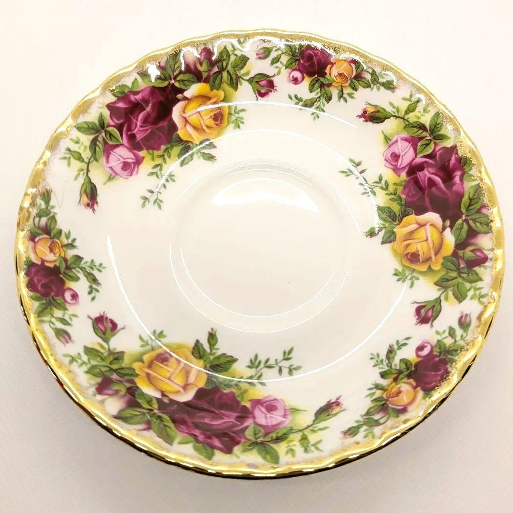 【貴重】【未使用セット】ロイヤルアルバート オールドカントリーローズ 6客