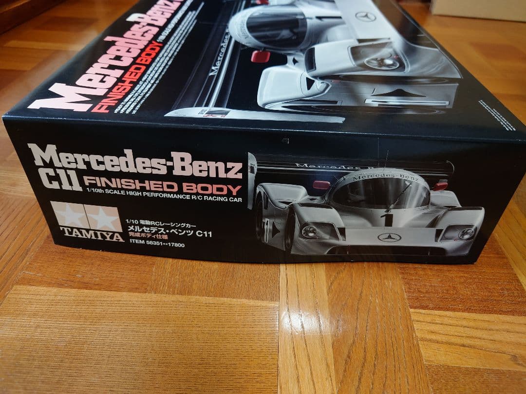 【取説なし】タミヤ 58351メルセデス・ベンツ C11 完成ボディ仕様 キット