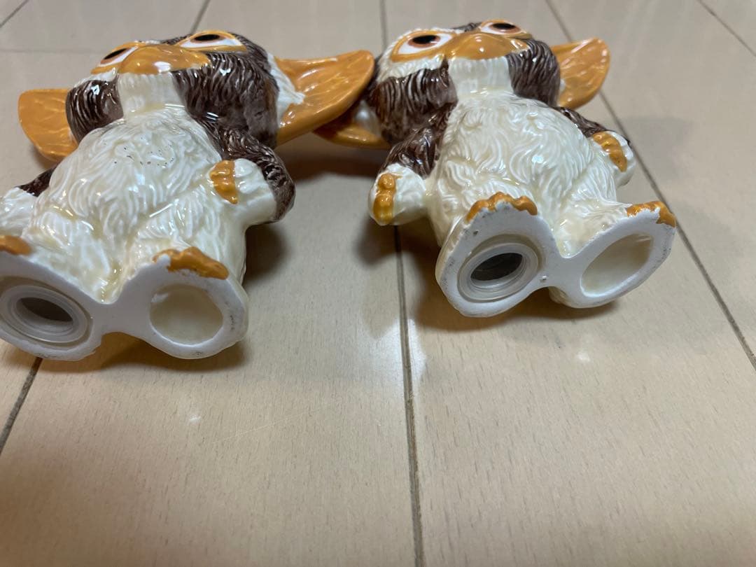 グレムリン 陶器製 2体(ソルト＆ペッパー)、貯金箱 1体 の3体セット