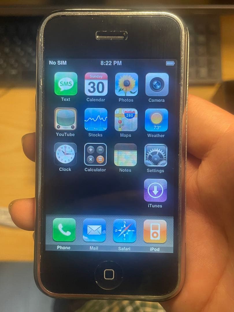 iPhone 2G 日本未発売　IMEI一致　フルセット　8GB 初代　激レア