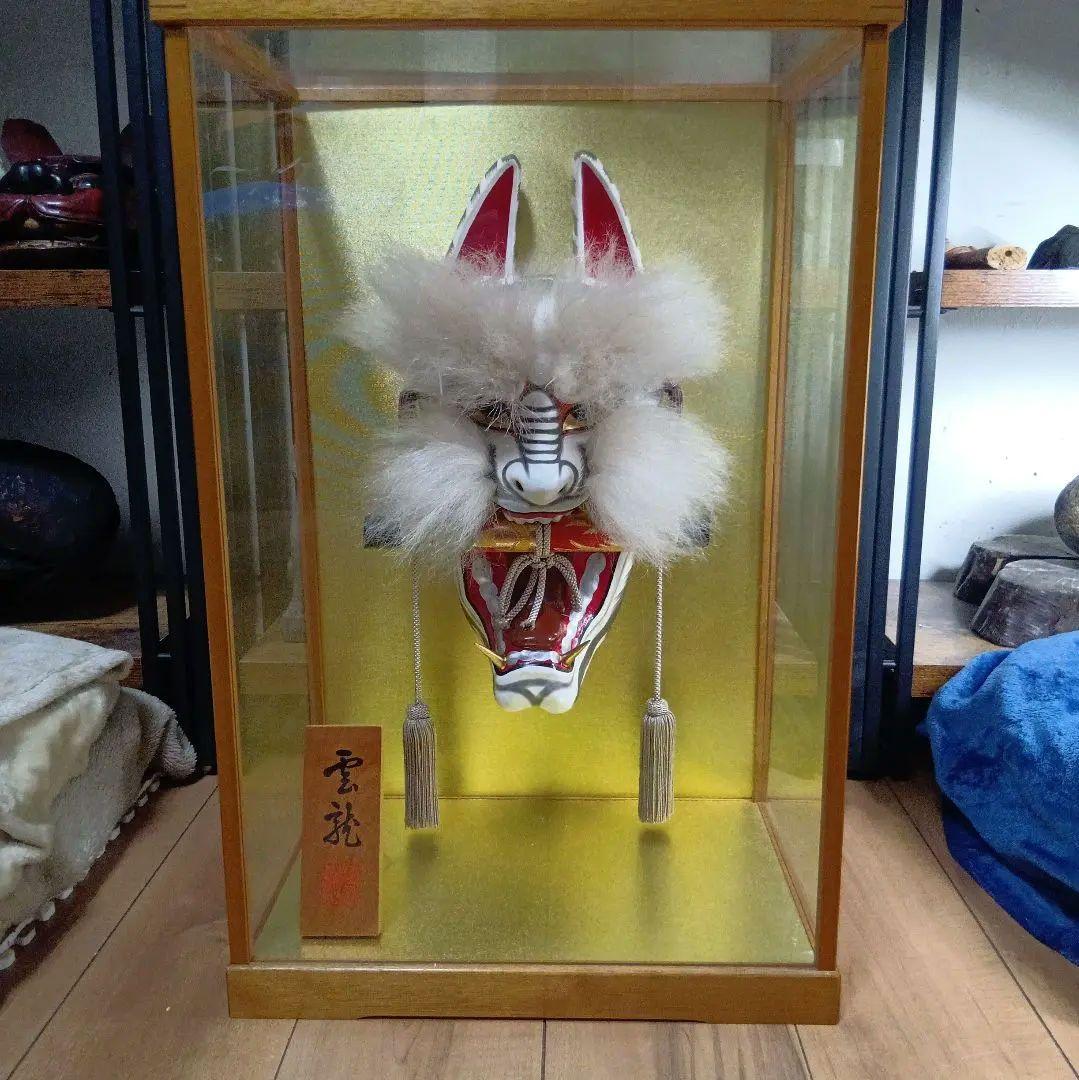 (アババ)石見神楽 悪狐面 神楽面 能面 伝統工芸品 伝統芸能