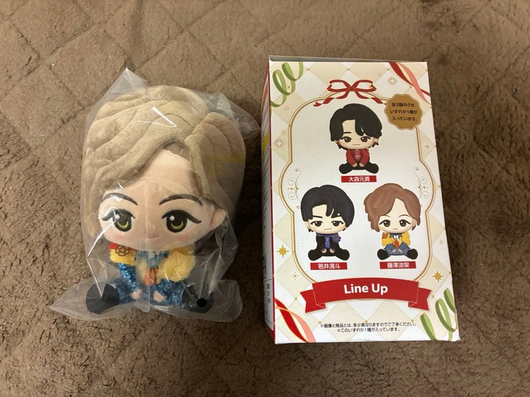 一番くじ　Mrs. GREEN APPLE A賞ぬいぐるみ全3種コンプ➕おまけ4