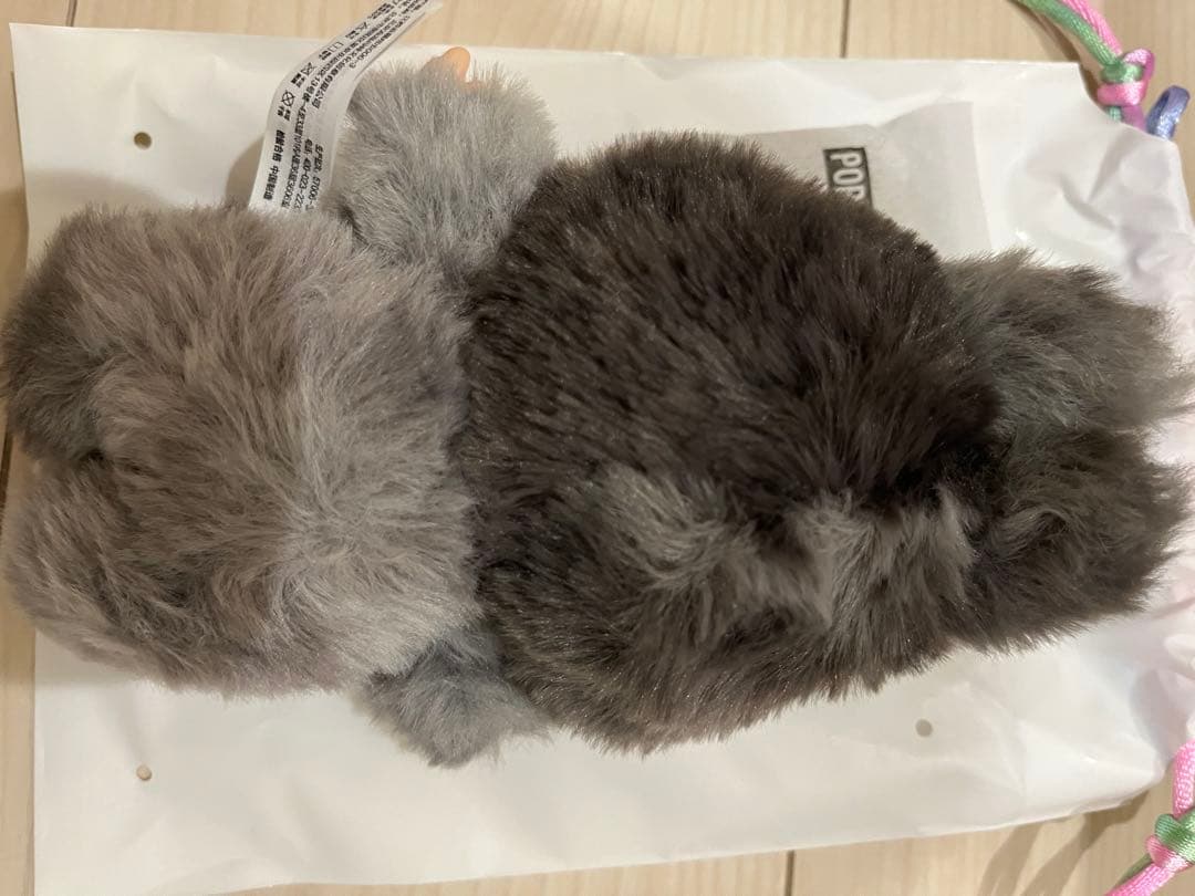 【即日】POPMART ラブブ　エナジー　ぬいぐるみ　シークレット　グレー　ID