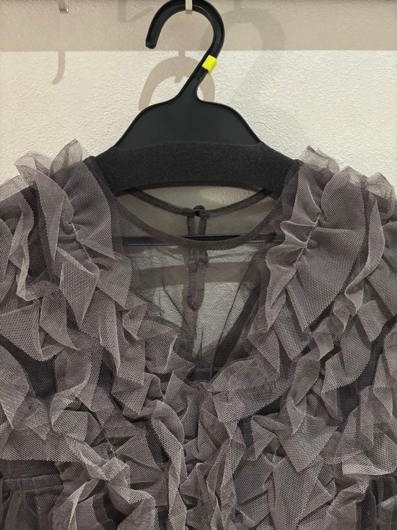 atlo フリルボレロ 3点セット ドレス s ブラウン