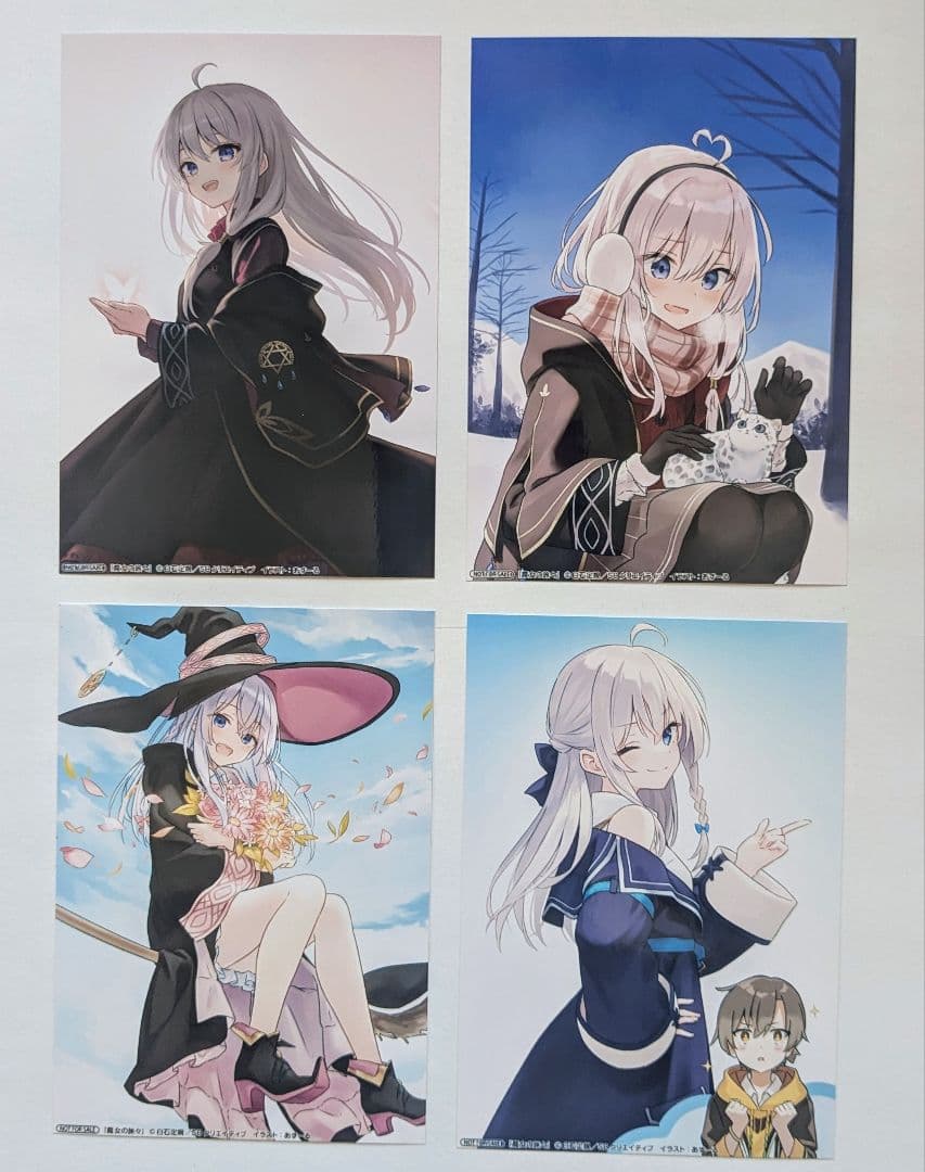 魔女の旅々　白石定規　あずーる　サイン入りグッズセット　イレイナ