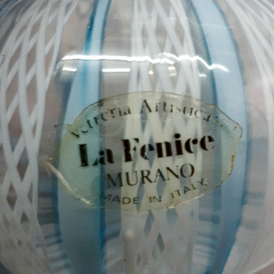 MURANO La Fenice ムラノ 花蓋 香水瓶 パフュームボトル