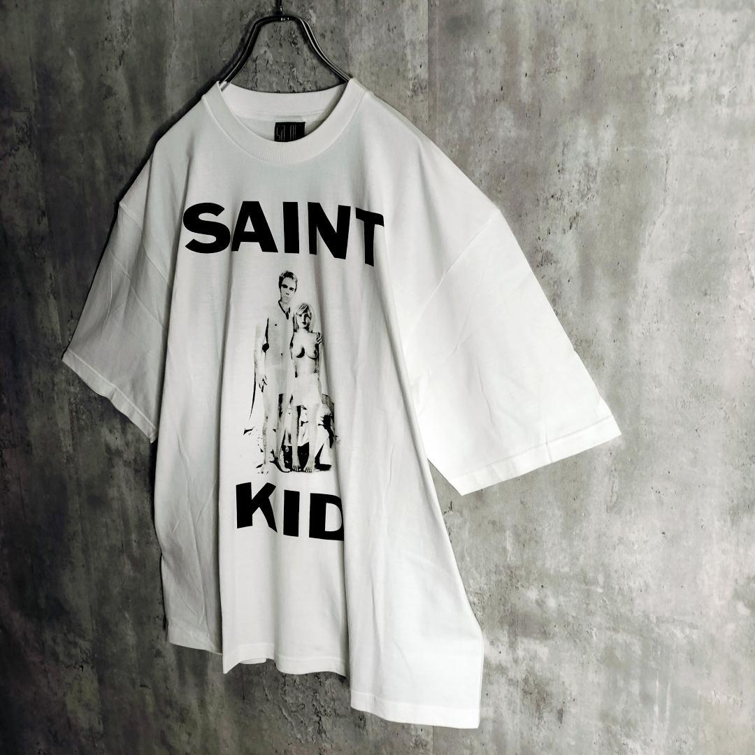 未使用品★セントマイケル 両面フォト The Kid LAROI Tシャツ XL