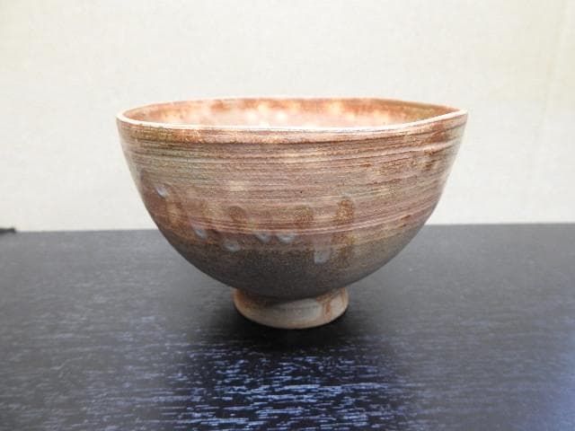 嵯峨　焼茶碗　永豊？　共箱？　MA271