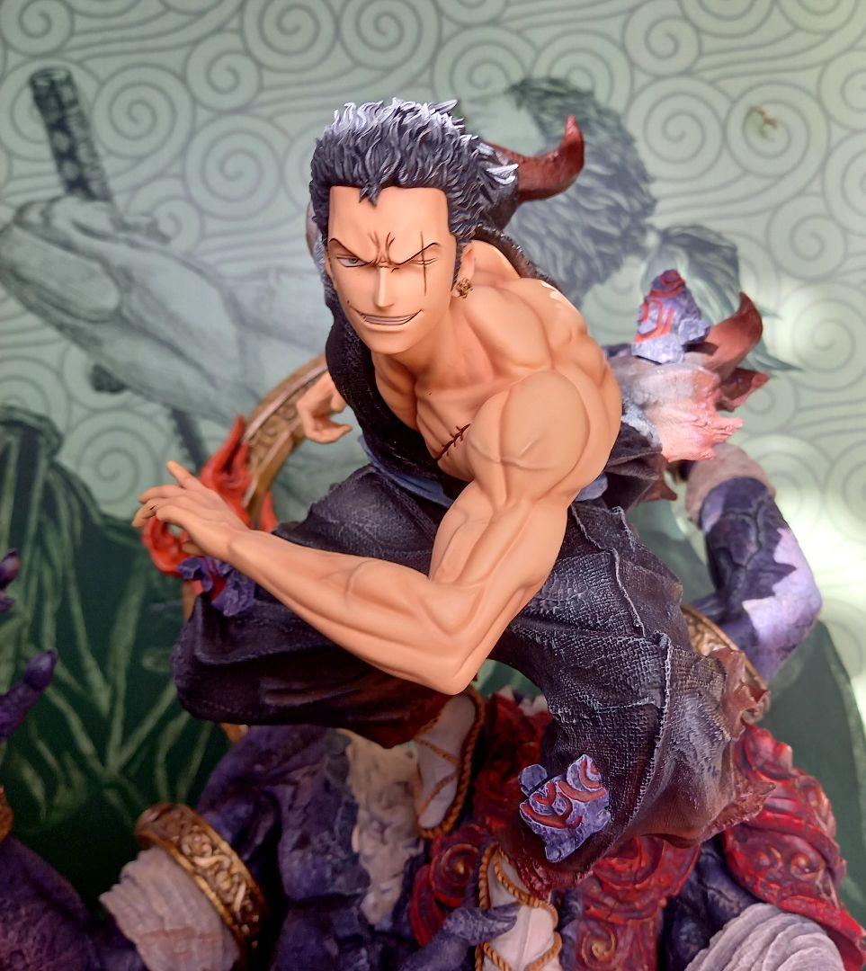 zuoban ワンピース　ゾロ　ガレージキット　フィギュア　刀等　パーツ欠けあり