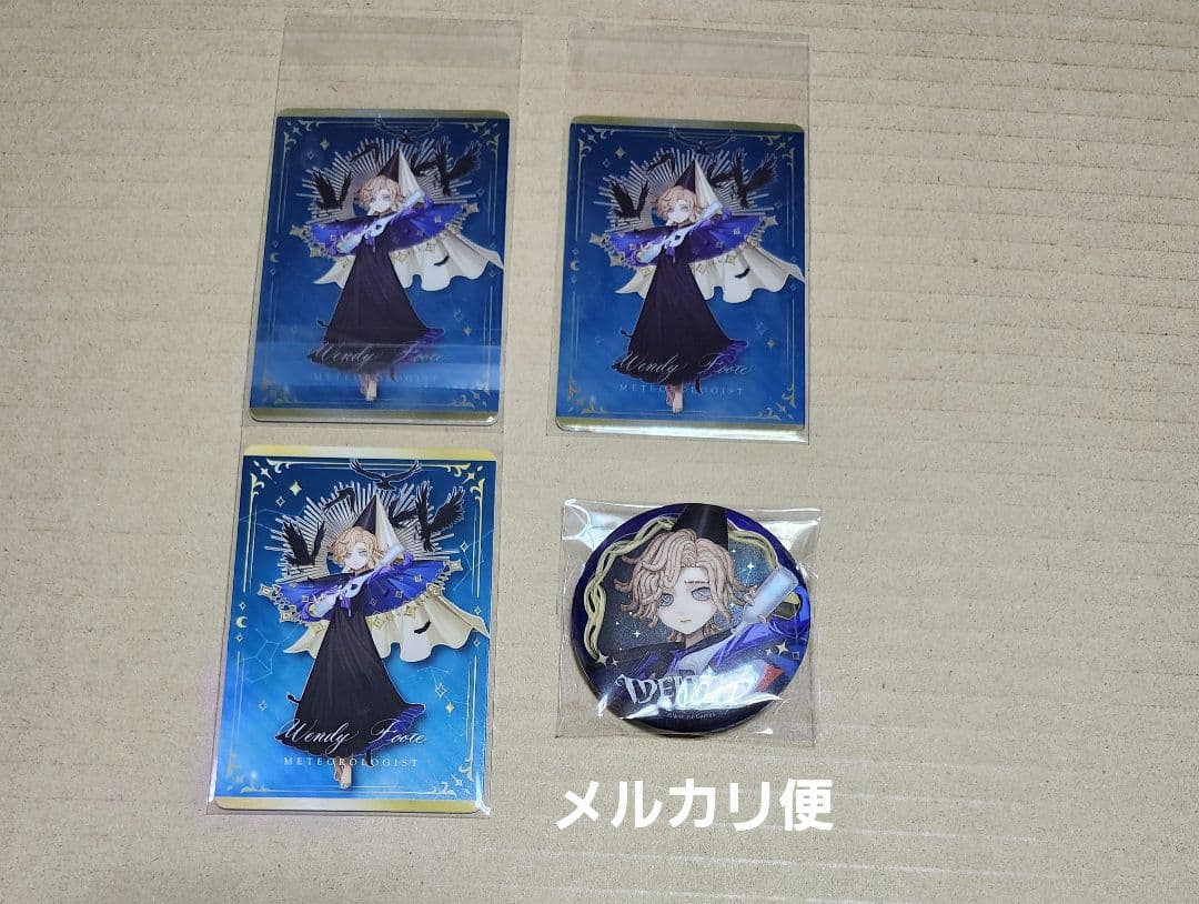 第五人格 IdentityV プリンスホテル 缶バッジ キャラカード 気象学者