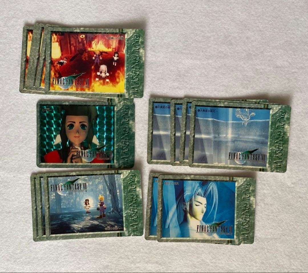ファイルファンタジー７　カードセット　FINALFANTASY Ⅶ 野村哲也