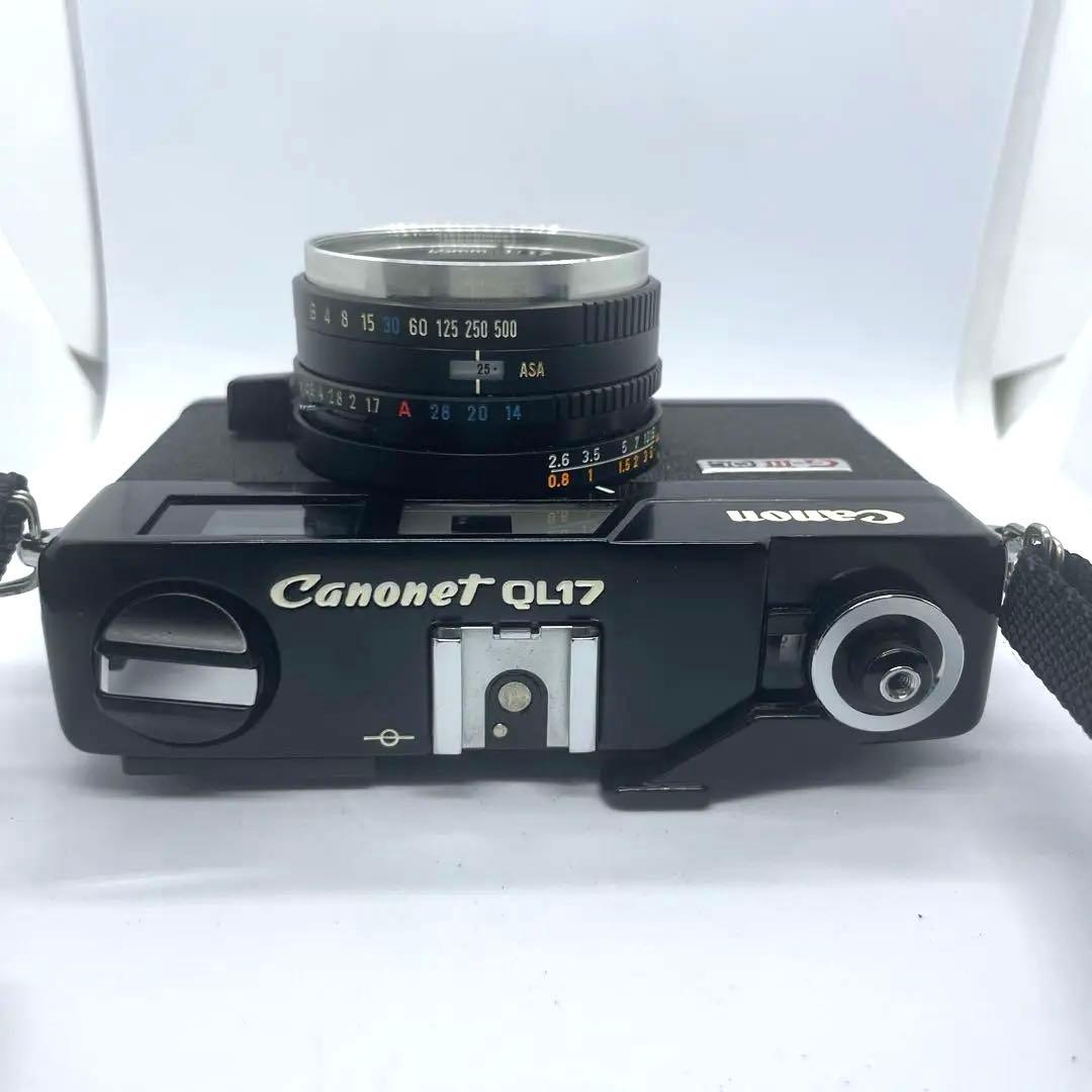 【美品ジャンク】Canon Canonet QL17 G-III ブラック