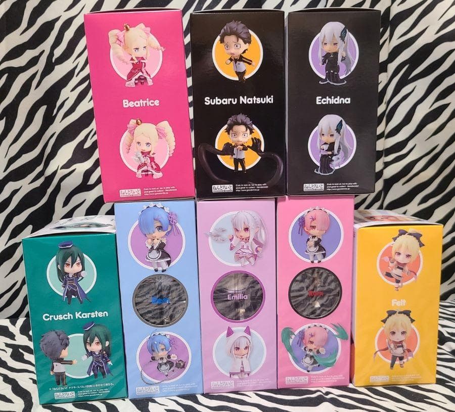 新品未開封　Re:ゼロから始める異世界生活 全種8体