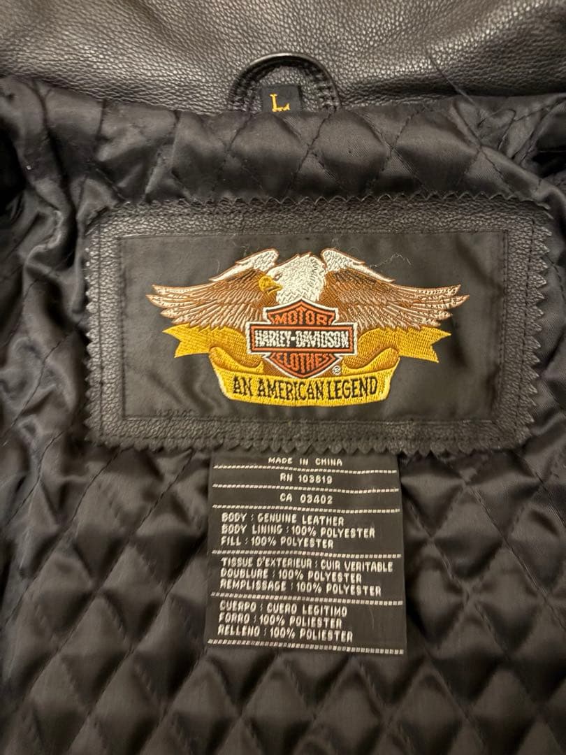 【Harley-Davidson】レザージャケット