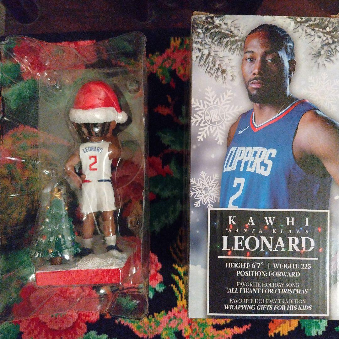 ★カワイ・レナード ★2023年 クリスマス限定ボブルヘッド