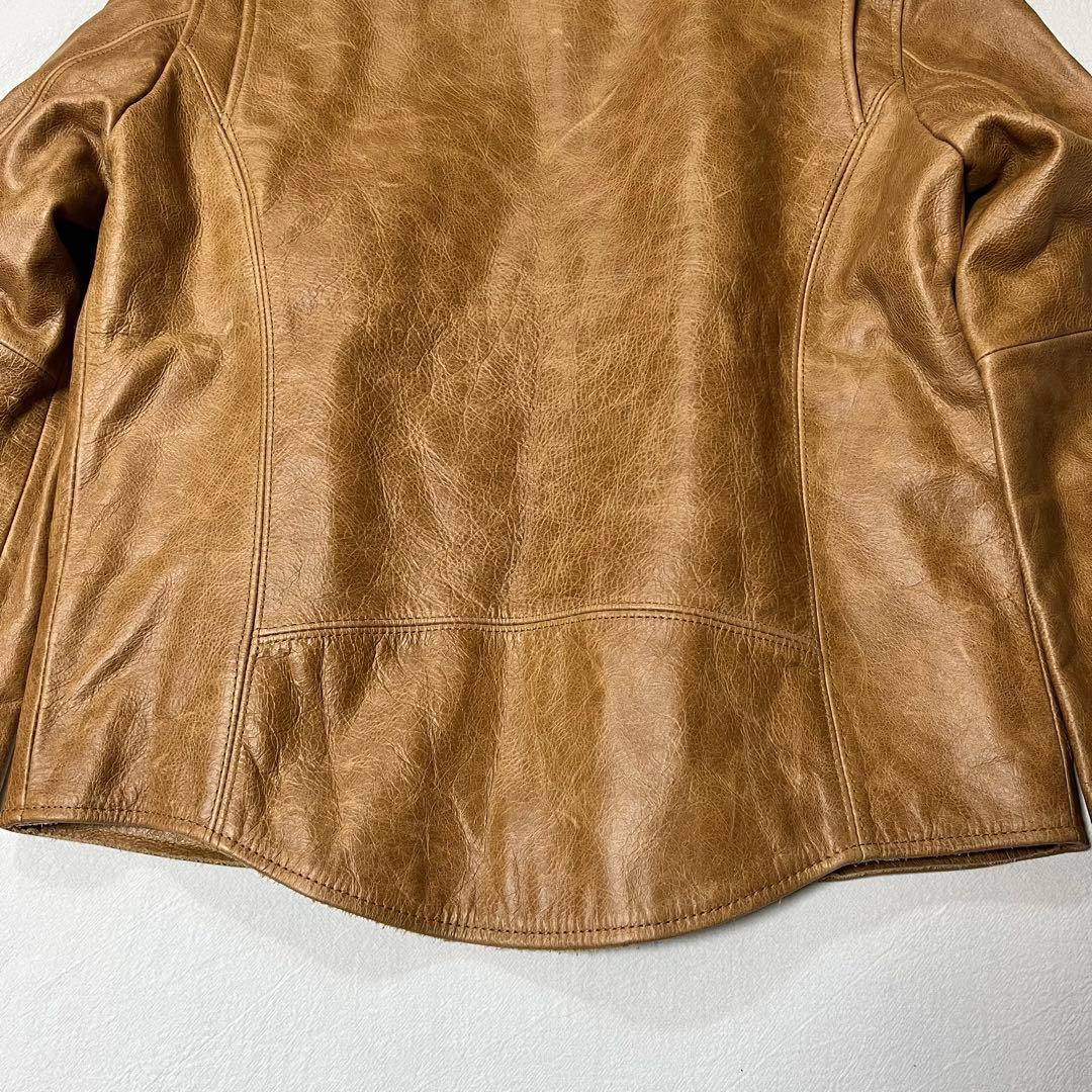 UABONI ユアボニ シングルライダースジャケット 牛革