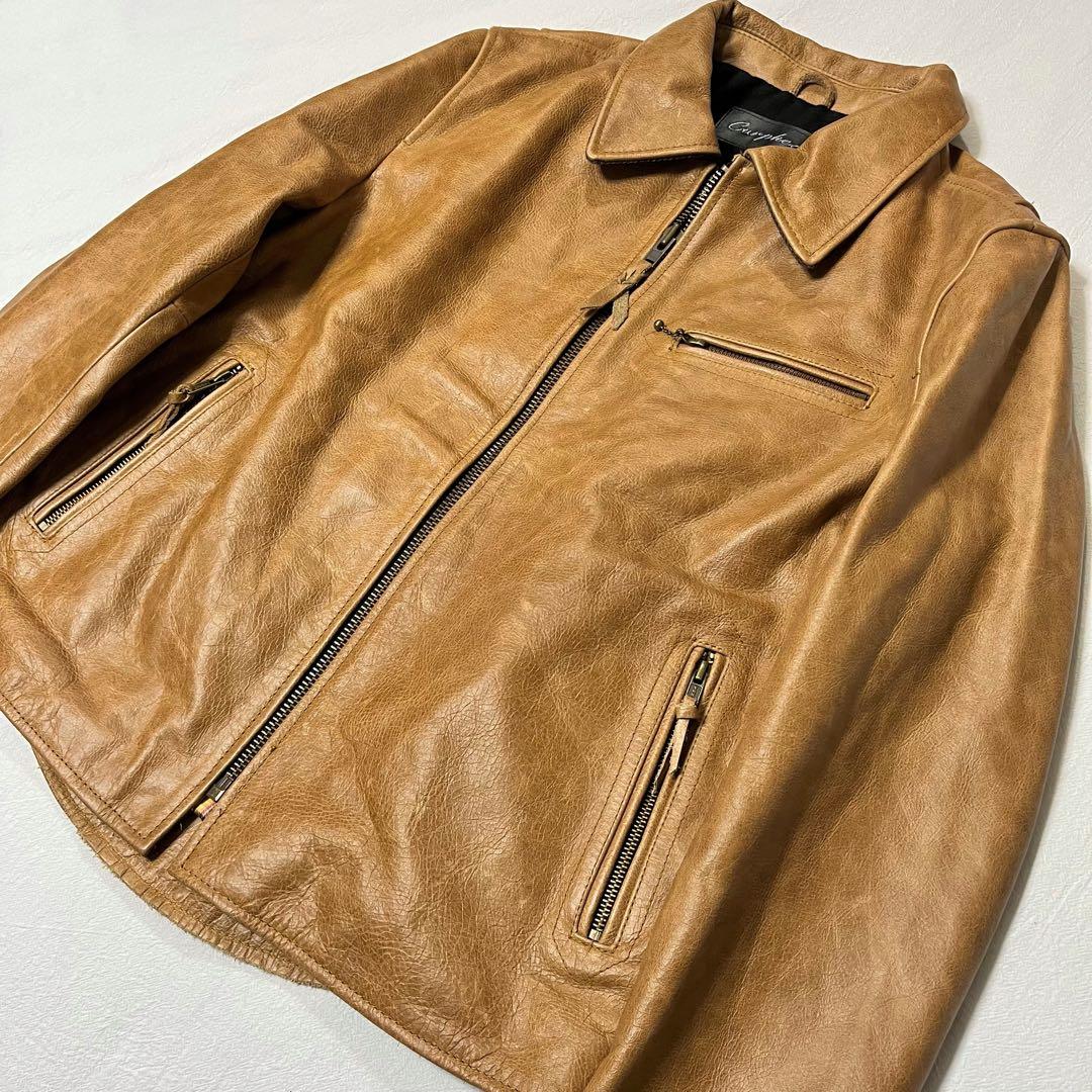 UABONI ユアボニ シングルライダースジャケット 牛革