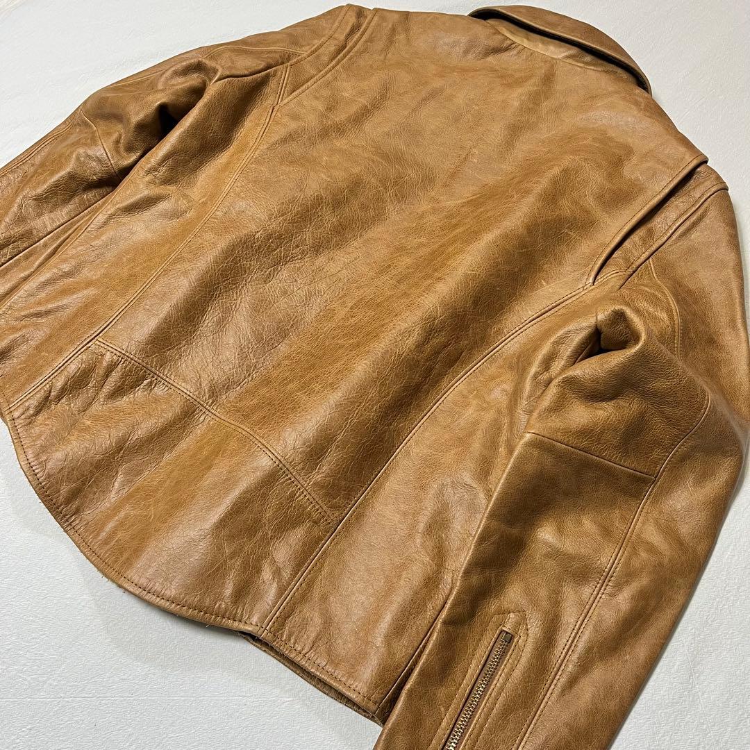 UABONI ユアボニ シングルライダースジャケット 牛革