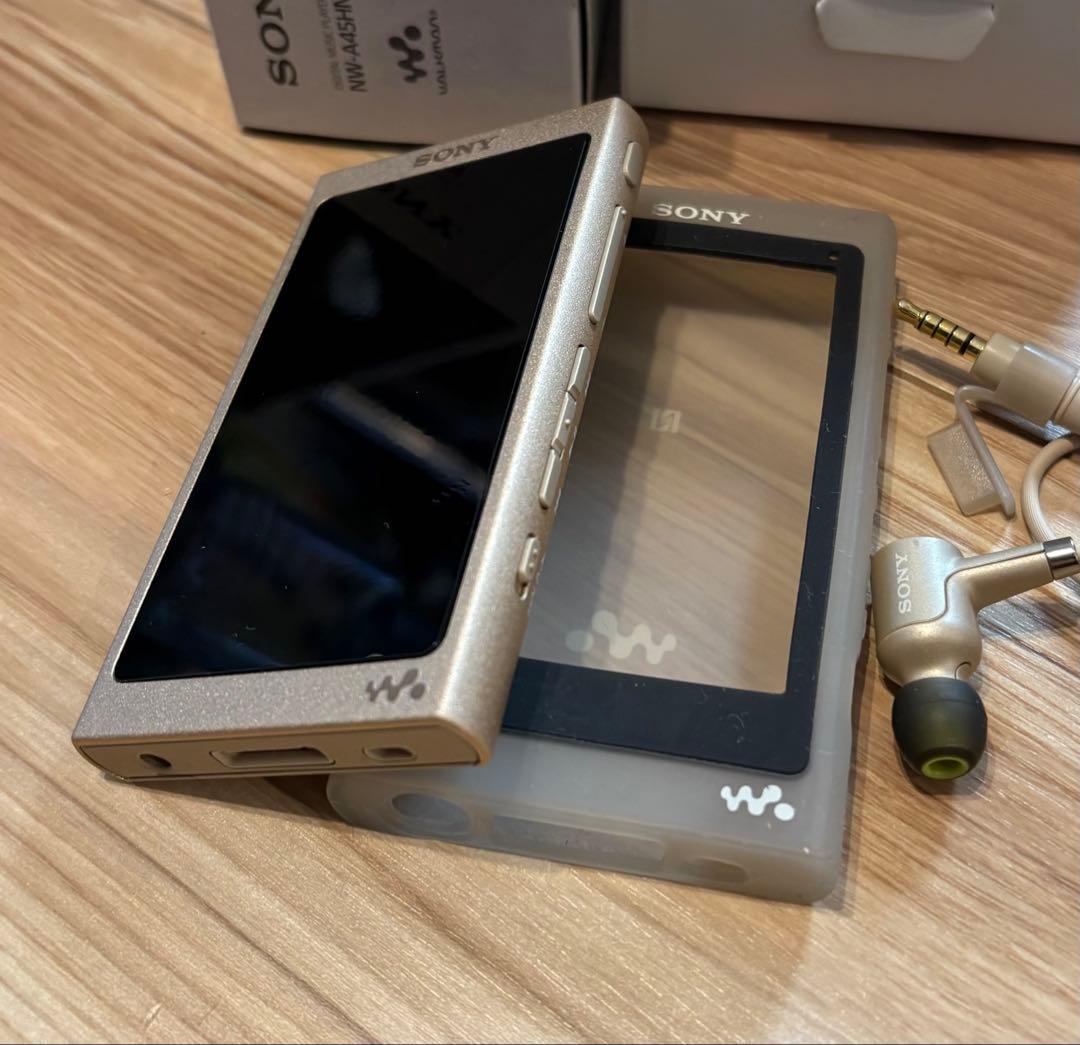 SONY NW-A45HN デジタルオーディオプレーヤー　ペールゴールド16GB