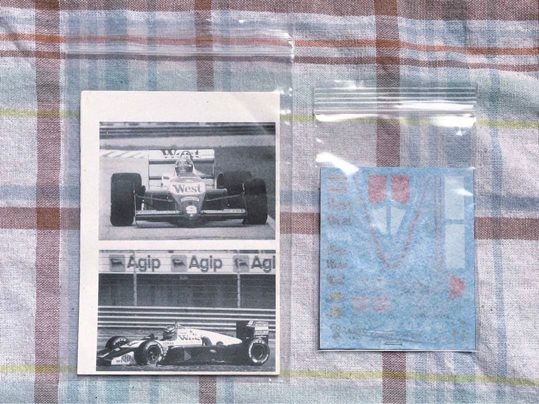 当時モノ タメオ 1/43 ザクスピード881 1988 モナコGP Tameo