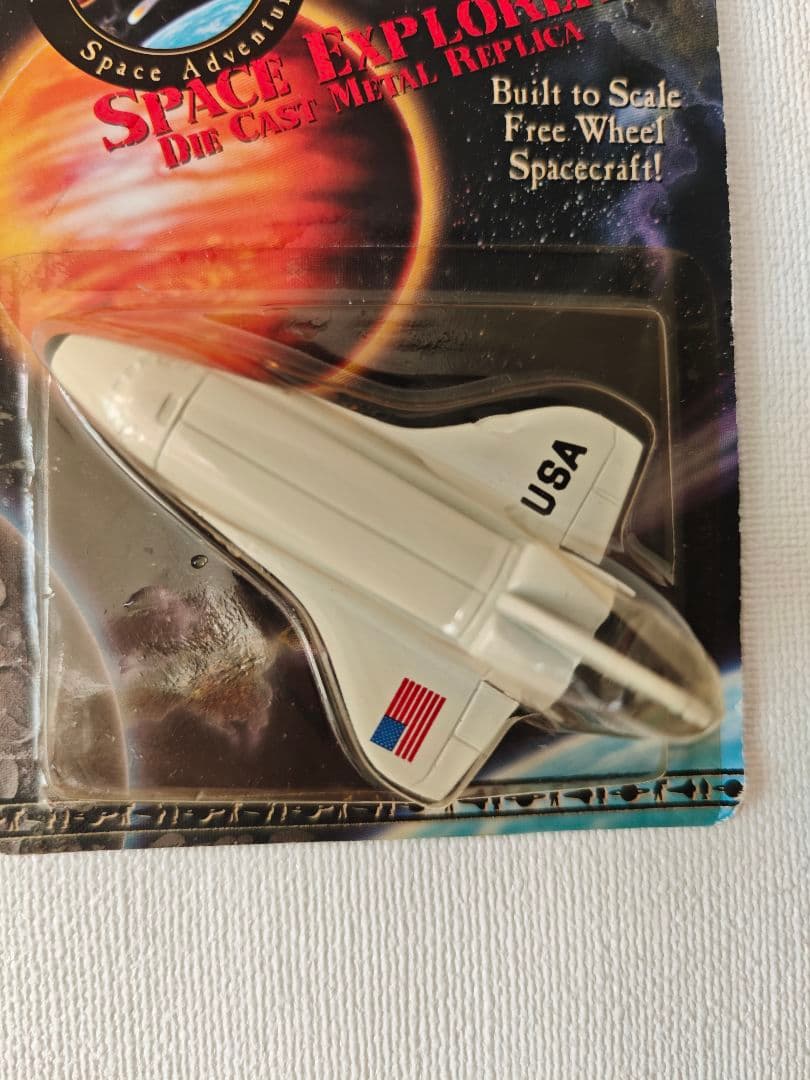 スペースシャトル ダイキャスト ミニカー 当時物 未開封 スペースエクスプローラ