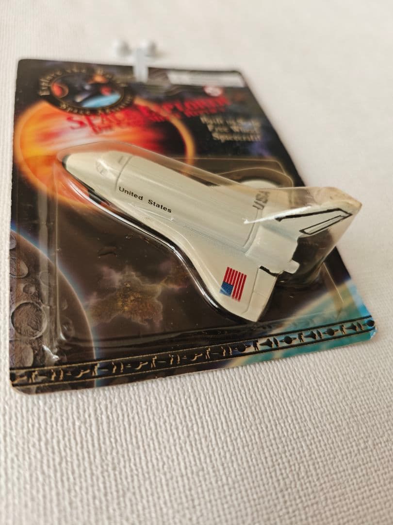 スペースシャトル ダイキャスト ミニカー 当時物 未開封 スペースエクスプローラ