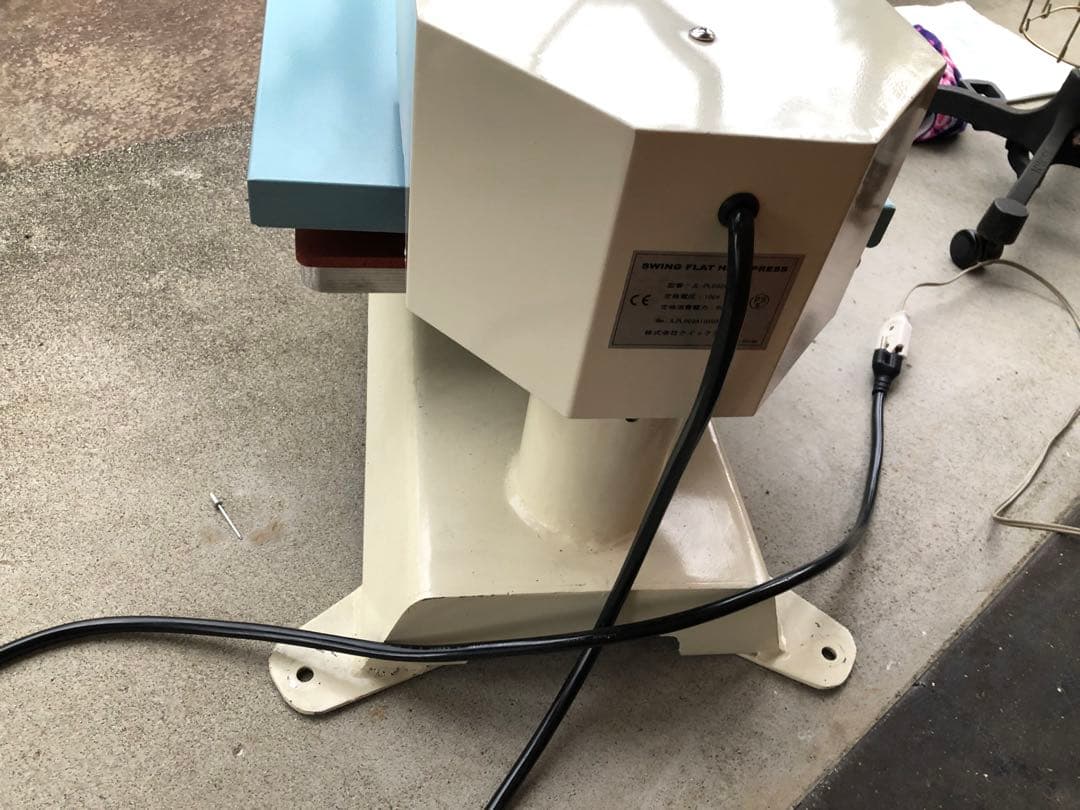 クイックアート 平板スウィング式 プレス機 JL-PL002A 熱プレス機