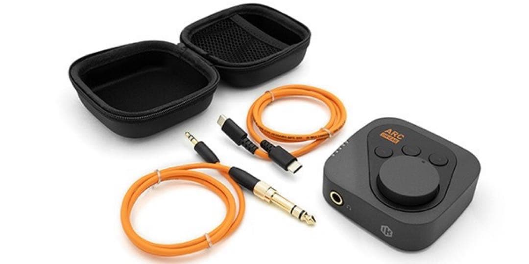 IK multimedia ARC ON•EAR 新品　ヘッドホンアンプ