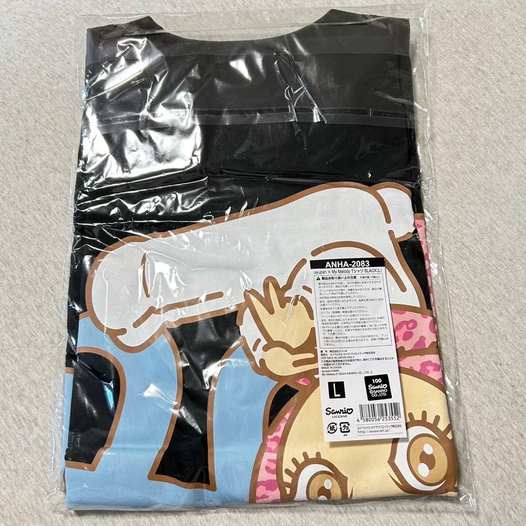 浜崎あゆみ　ライブTシャツ　会場購入品　サイズL ブラック　マイメロ