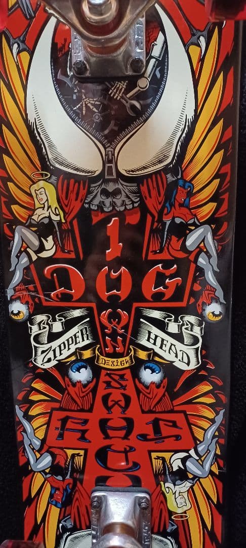 zipper head dogtown スケートボード　コンプリート