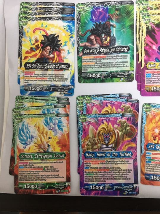 ドラゴンボール ICカードダス 海外 英語 リーダー バラ売り BT11