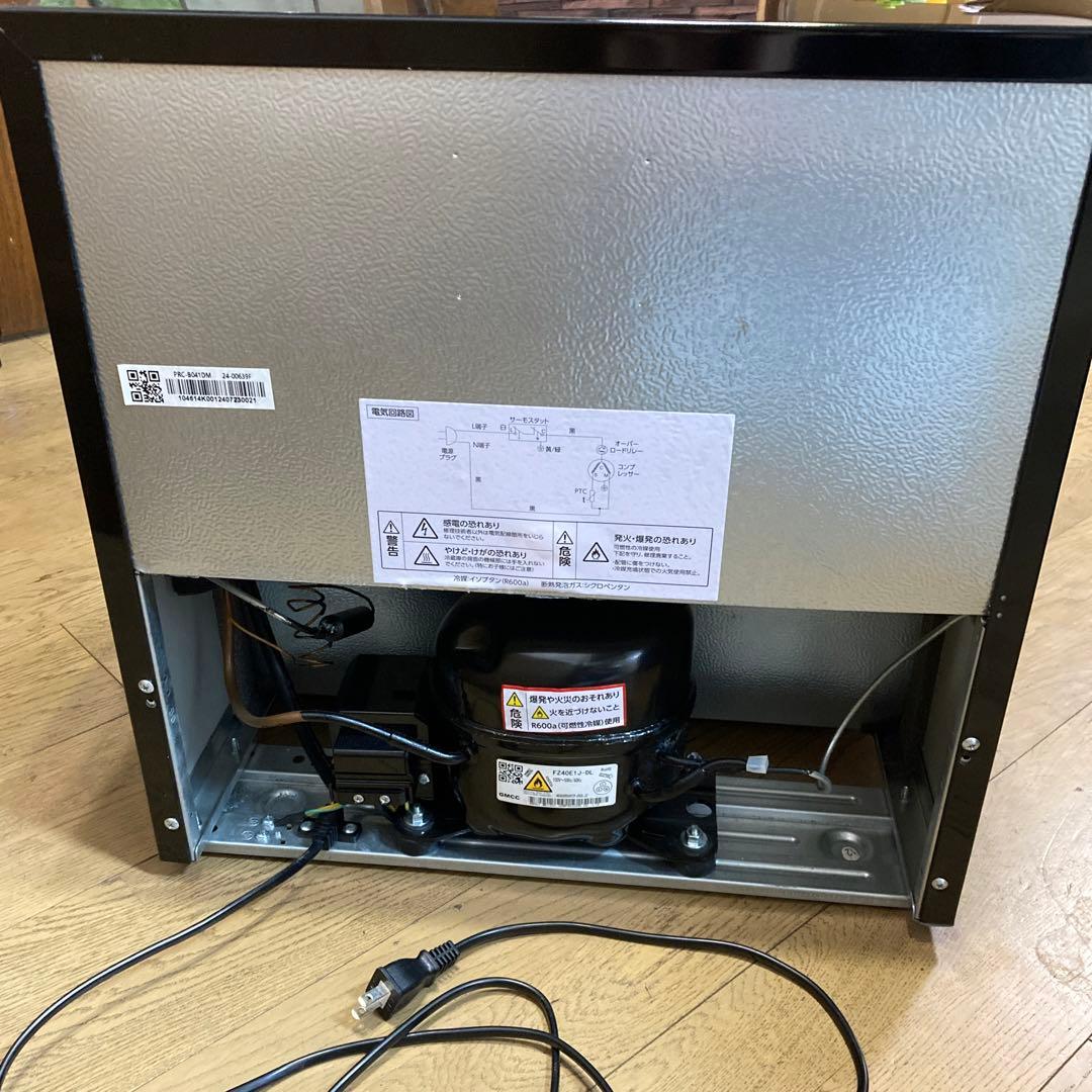 【2024年製 】アイリスオーヤマ 冷蔵庫 42L PRC-B041DMミラー扉