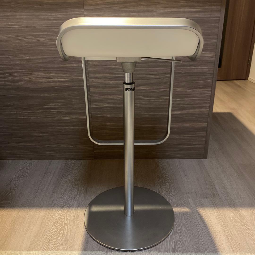 送料込み　ラパルマ カウンターチェア　ホワイトレザー②