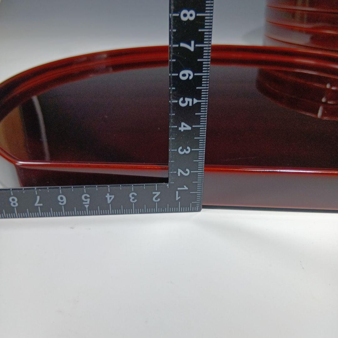 輪島塗　半月卓上膳　5枚　共箱