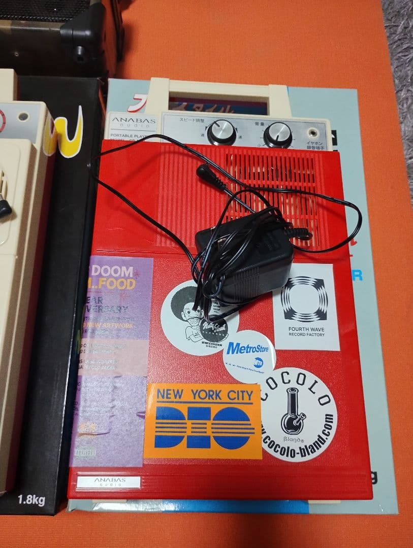 ANABAS ポータブルDJ 3点セット