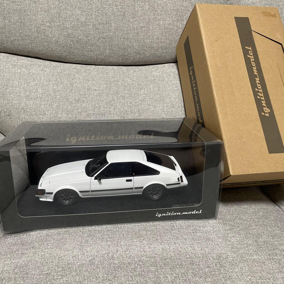 イグニッションモデル 1/18 セリカ 2800GT ホワイト　3533