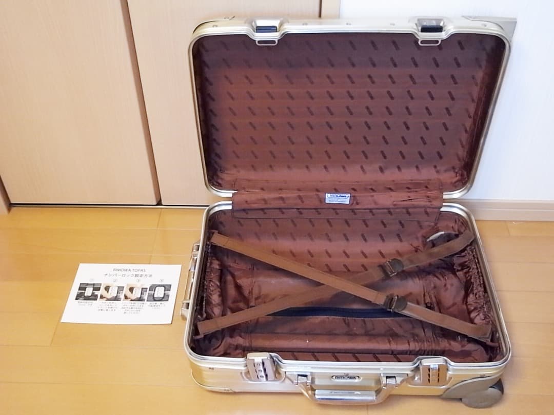 ◇リモワ トパーズ【機内持込可】ミレニアム限定モデル◇メンテ・クリーニング済み