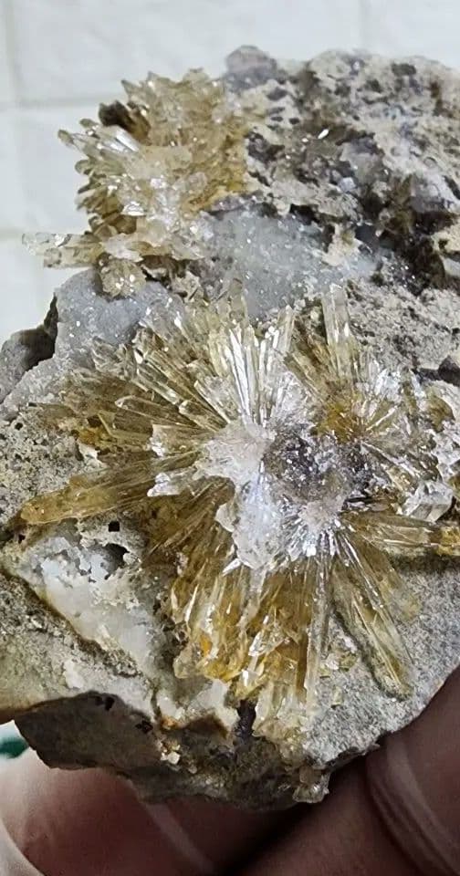 モロッコ産アラゴナイトの花　 (　花火 )