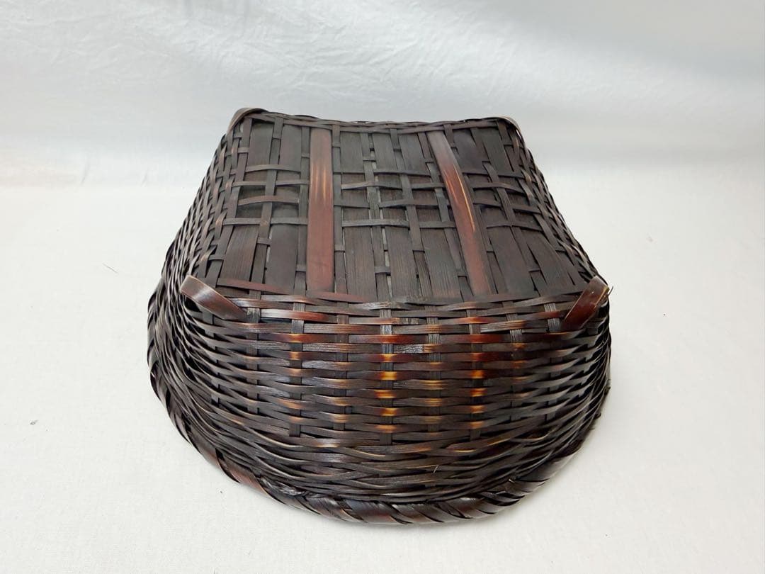 ほぼ未使用 茶道具 箱炭斗6点セット 板釜敷 釜束子 灰器 竹炭斗 炭台 元箱