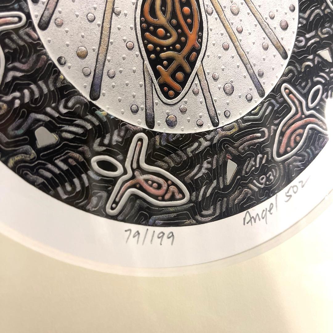 中古 絵画 アート⭐︎奇跡を呼ぶといわれるアンディ・レイキの天使の絵　79/199