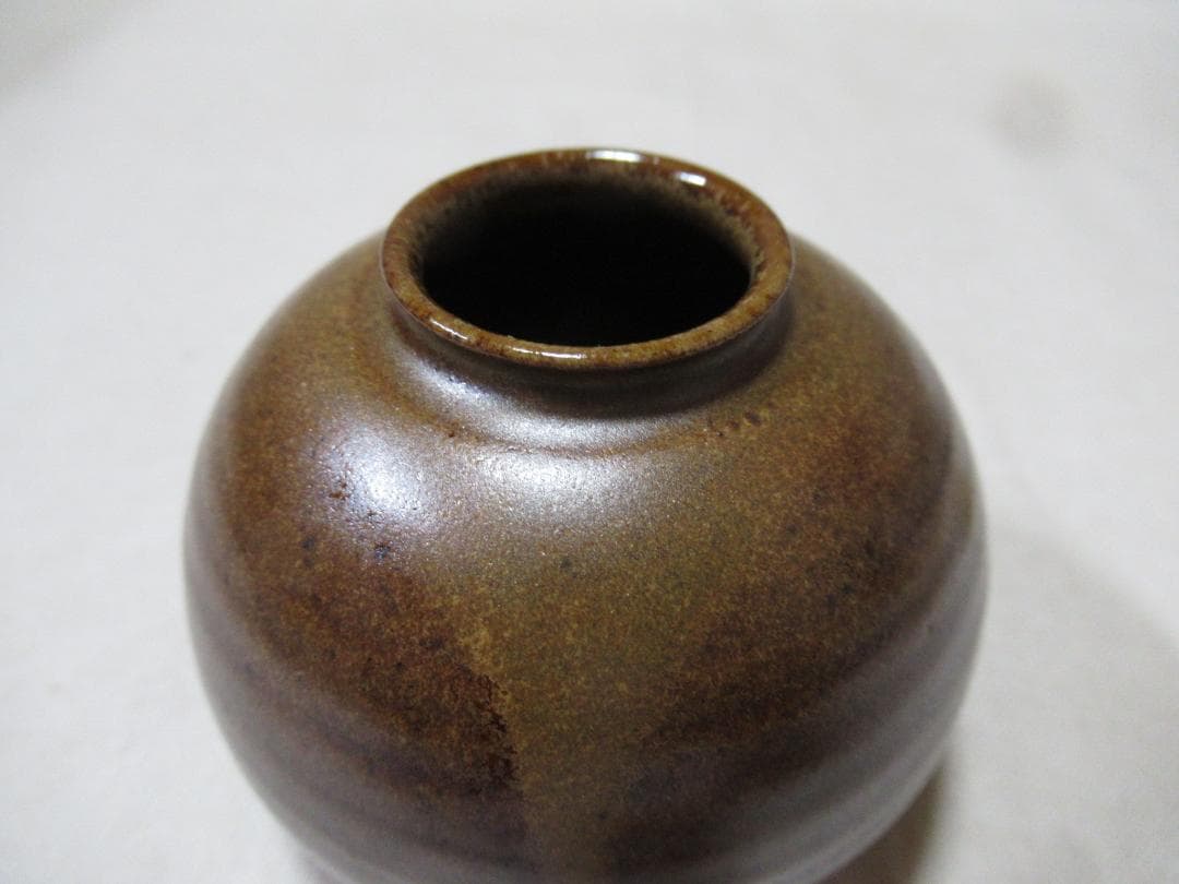 やっさん　笹田仁史造　茶入　国司茄子写　共箱