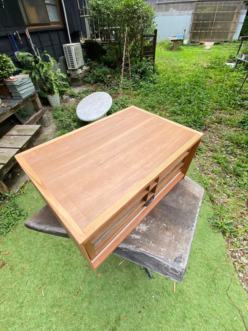 木製鳥用収納寝かせ桶　網戸付