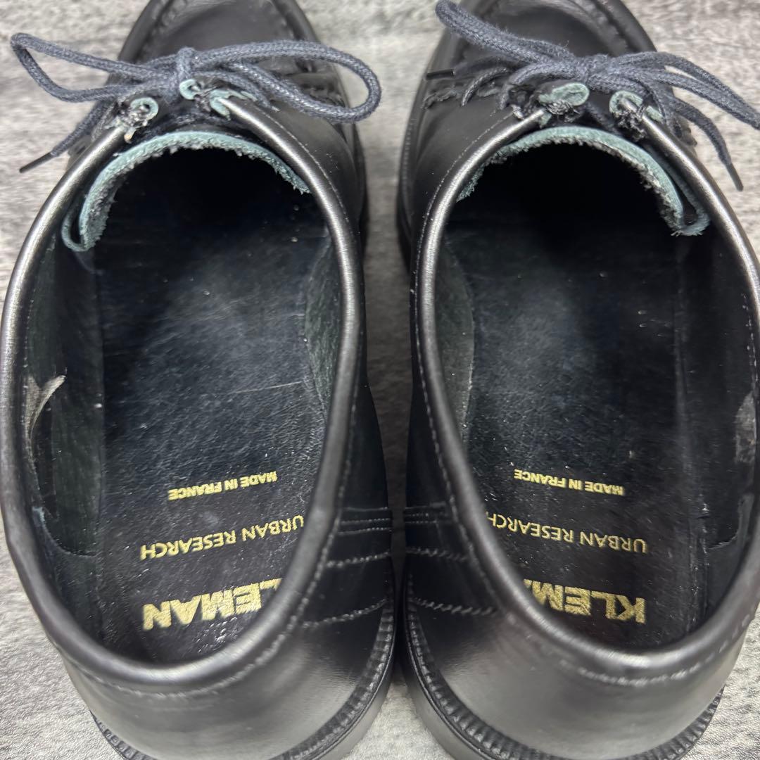 【美品】クレマン チロリアン パドロール 40 ブラック レザー 26