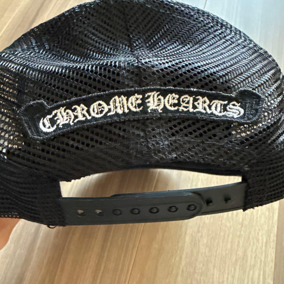 【美品】CHROME HEARTS ヒョウ柄キャップ