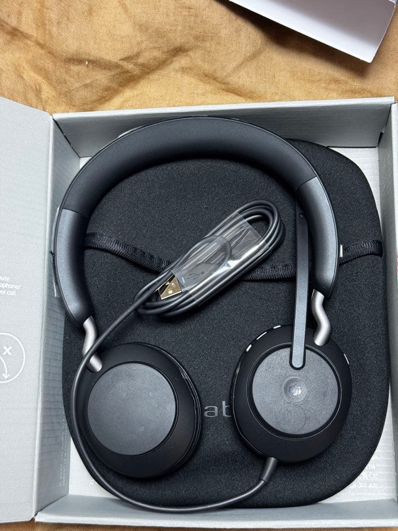Jabra Evolve2 40 USB-A 有線ヘッドセット