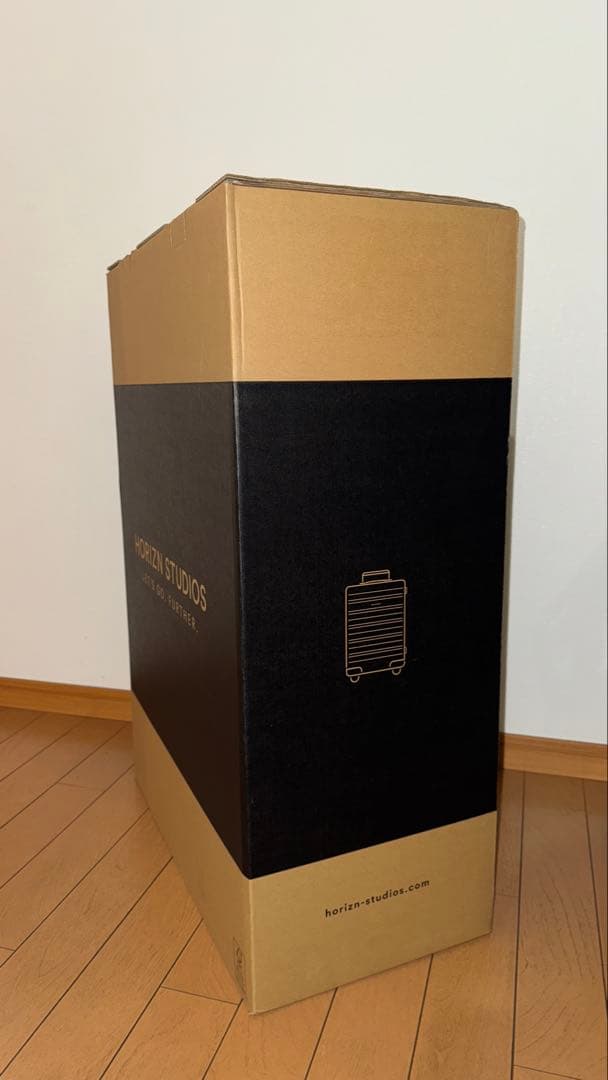 新品未使用ベンツ純正HORIZN STUDIOSスーツケース グラファイト90L